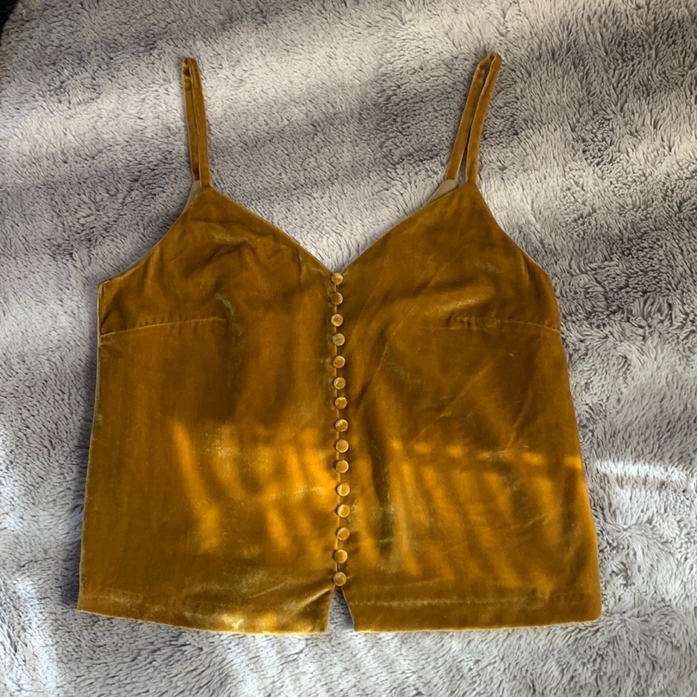 Madewell Velvet Tank